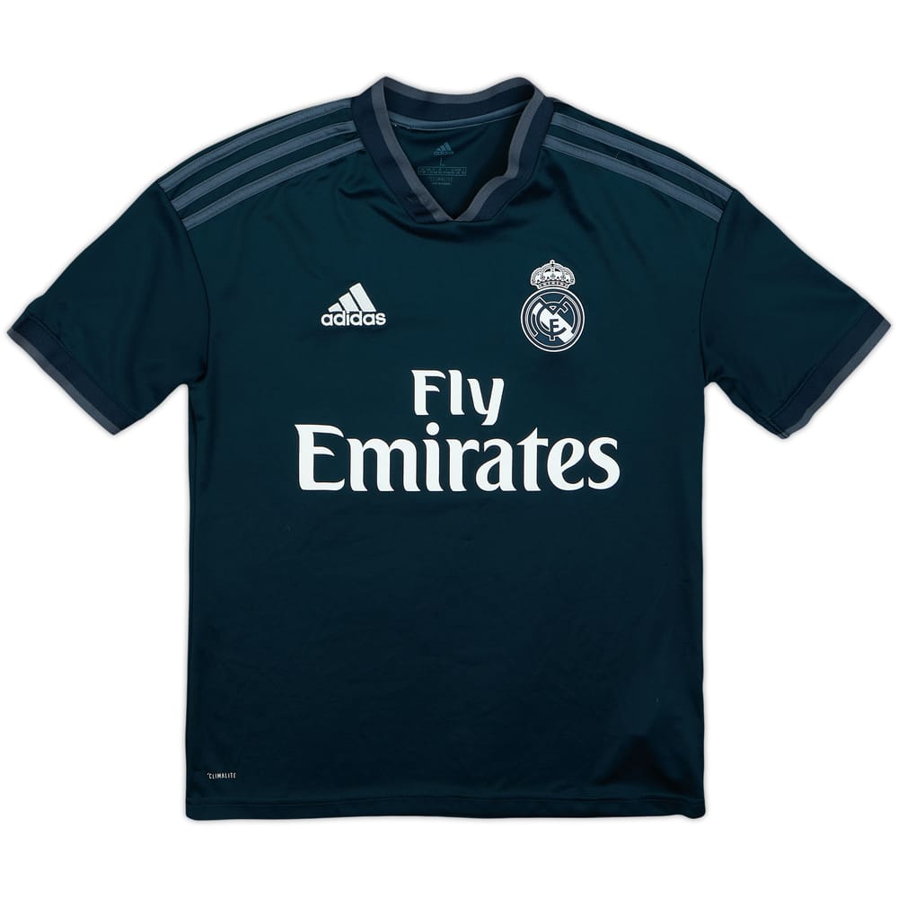 2018-19 Real Madrid Away Shirt - 6/10 - (13-14 Years)