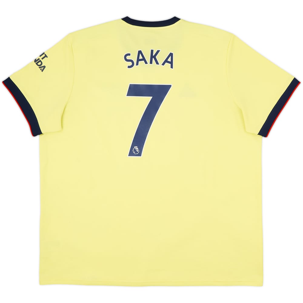 2021-22 Arsenal Away Shirt Saka #7 - 6/10 - (3XL)