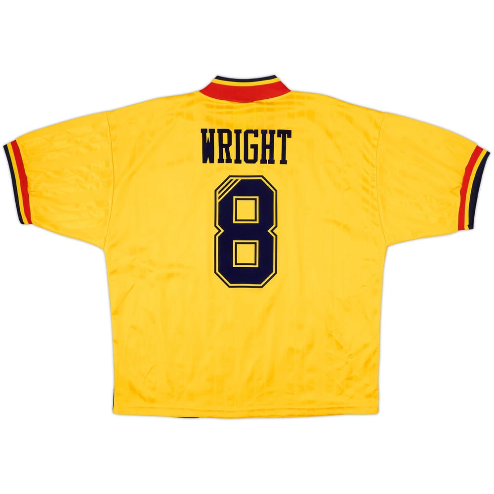 1993-94 Arsenal Away Shirt Wright #8 - 9/10 - (L/XL)