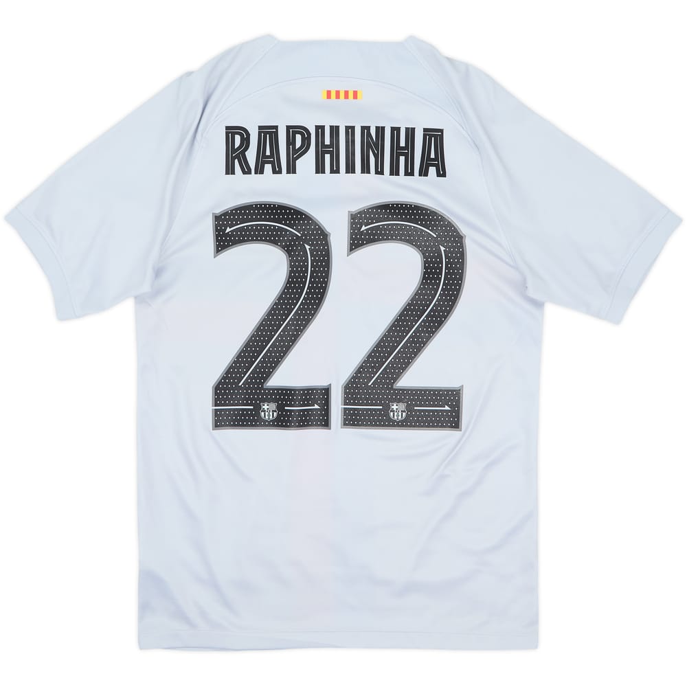 2022-23 Barcelona Third Shirt Raphinha #22 - 8/10 - (S)