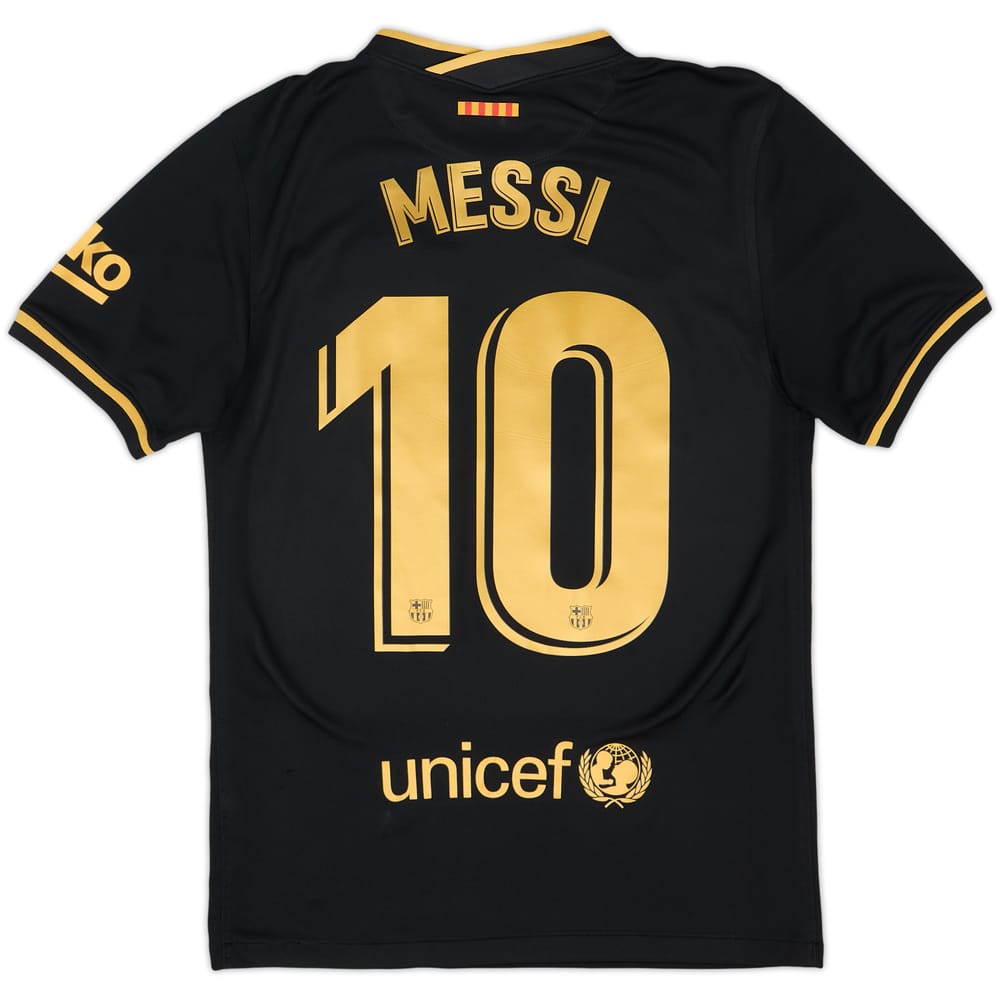 Camiseta de visitante del Barcelona 2020-21 Messi #10 - 5/10 - (S)