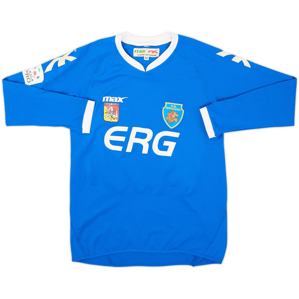 2011-12 Siracusa Match Issue Home L/S Shirt #14