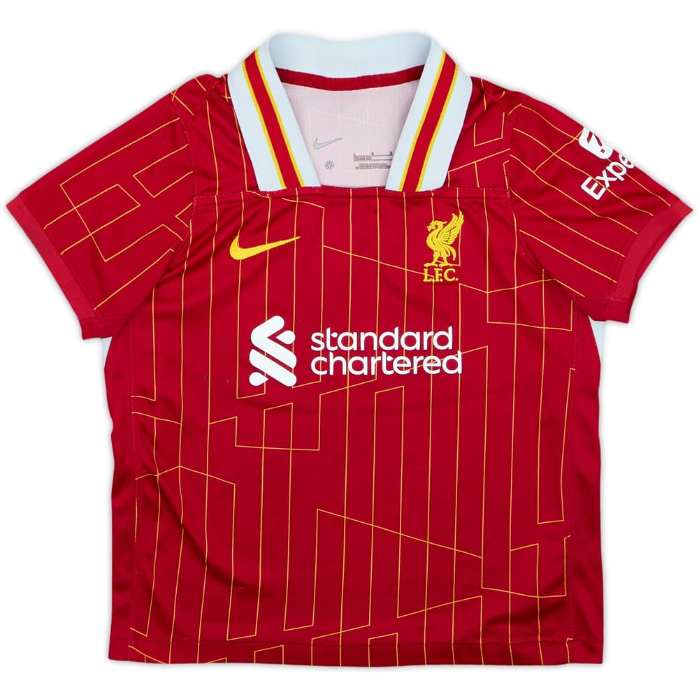 2024-25 Liverpool Home Shirt - 8/10 - (6-7 Years)