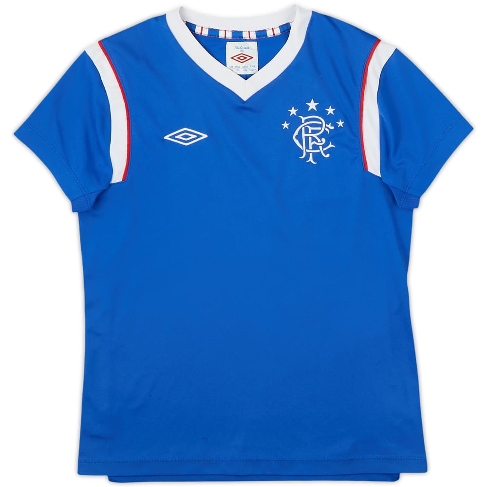 2011-12 Rangers Home Shirt - 8/10 - (9-10 Years)