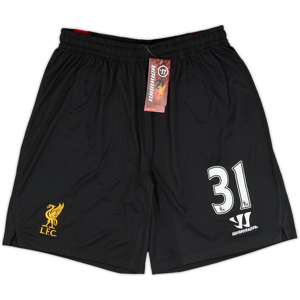 2014-15 Liverpool Third Shorts #31 (L)