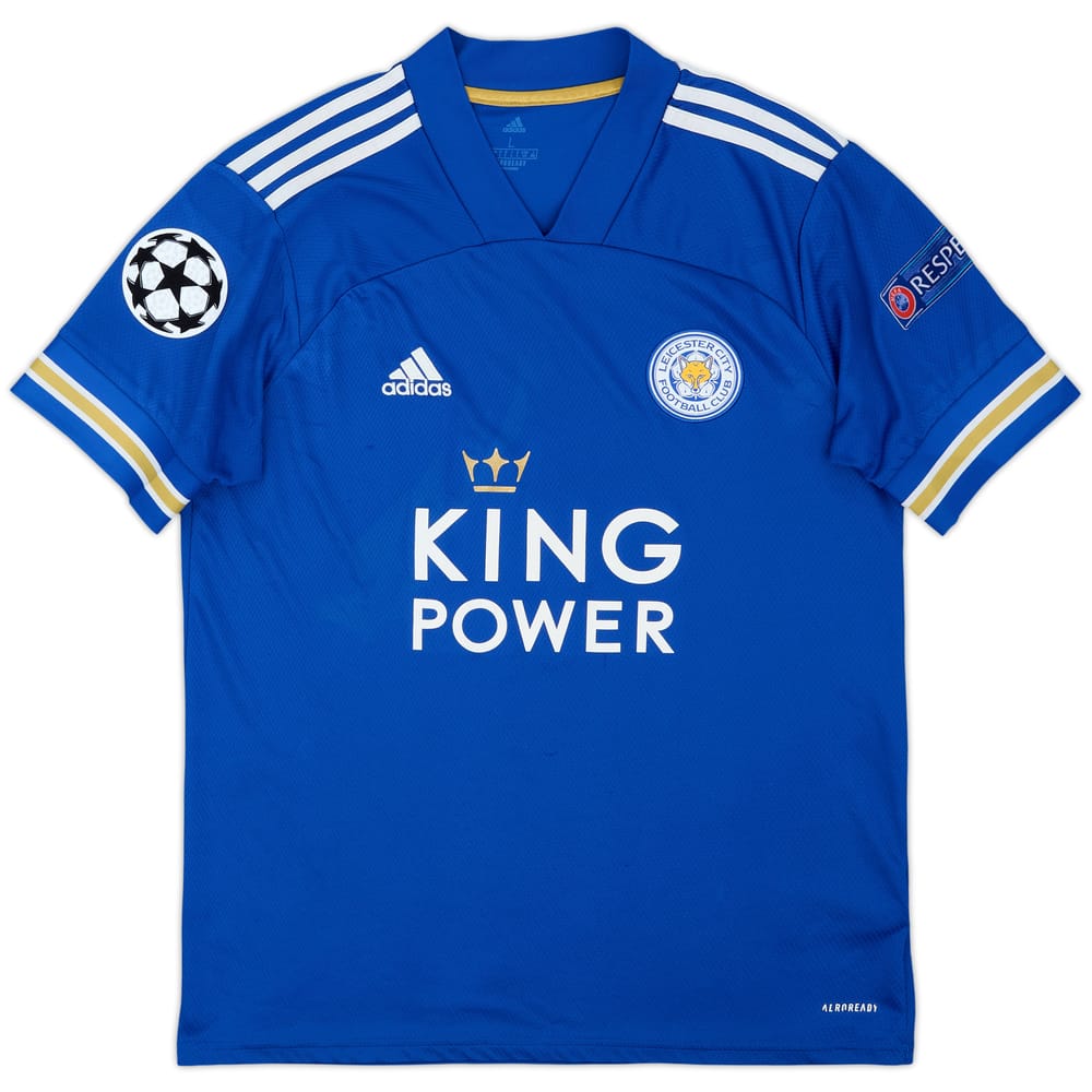 2020-21 Leicester Home Shirt - 7/10 - (L)