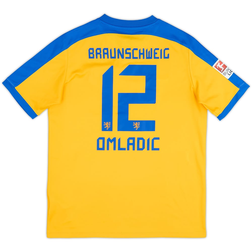 2016-17 Eintracht Braunschweig Home Shirt Omladic #12 - 5/10 - (14-15 Years)