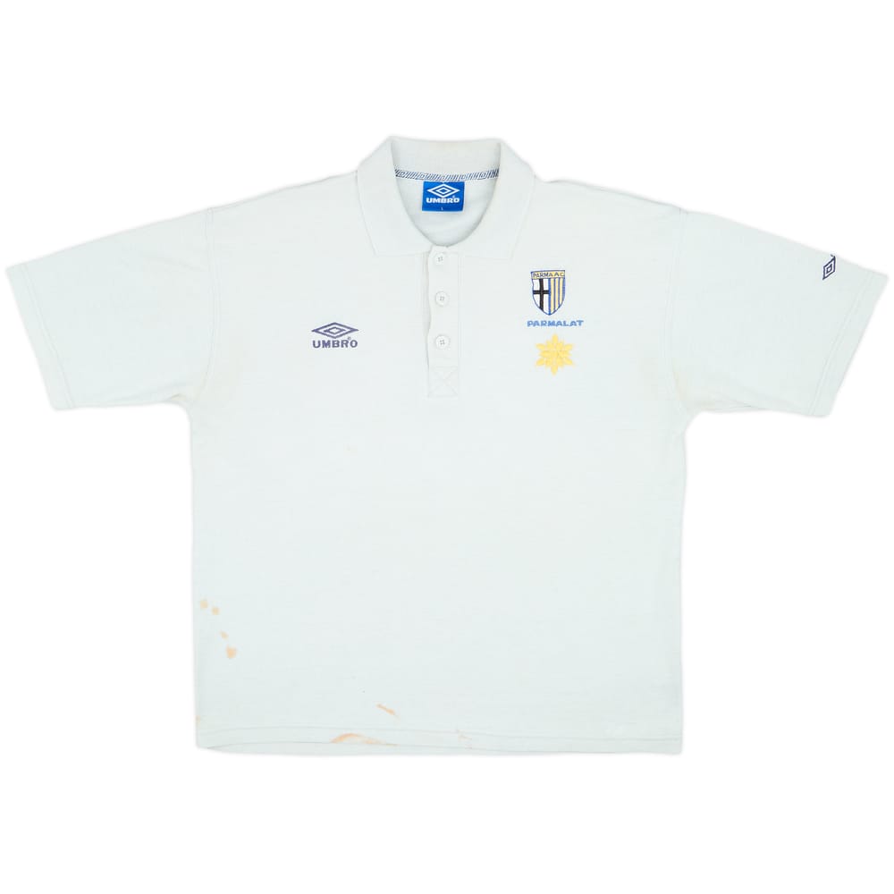 1995-96 Parma Umbro Polo Shirt - 4/10 - (L)