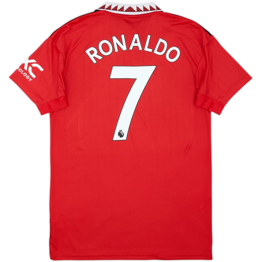 2022-23 Manchester United Home Shirt Ronaldo #7 - 6/10 - (M)