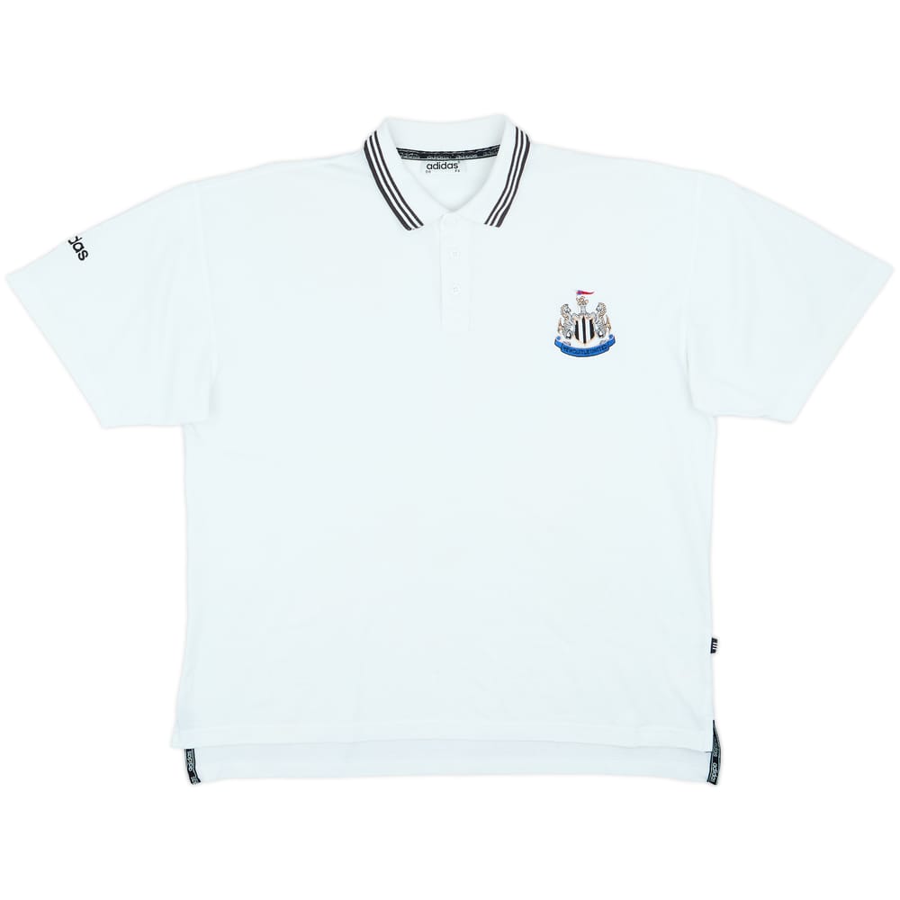 1995-97 Newcastle adidas Polo Shirt - 9/10 - (L/XL)