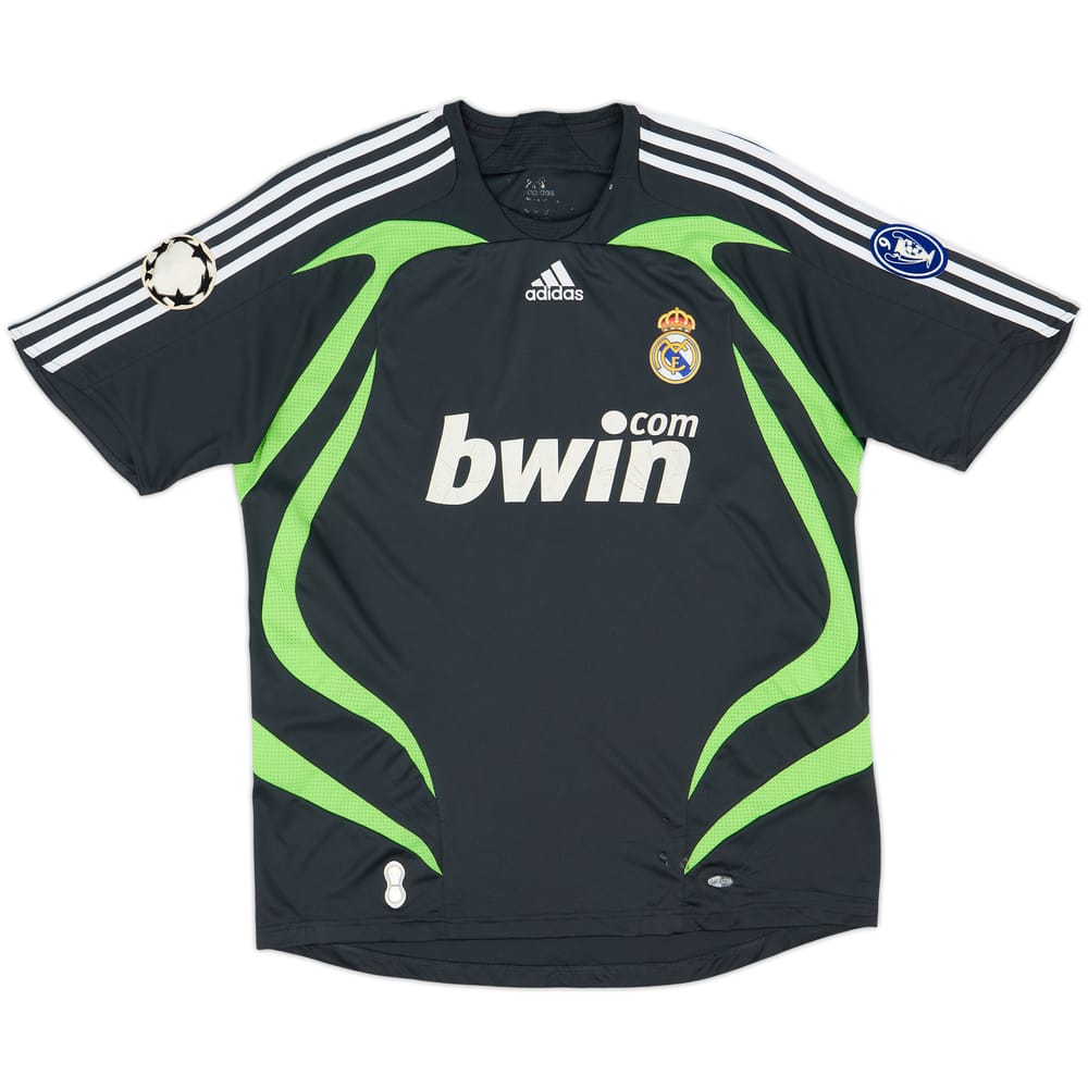 2007-08 Real Madrid CL Third Shirt - 5/10 - (L)