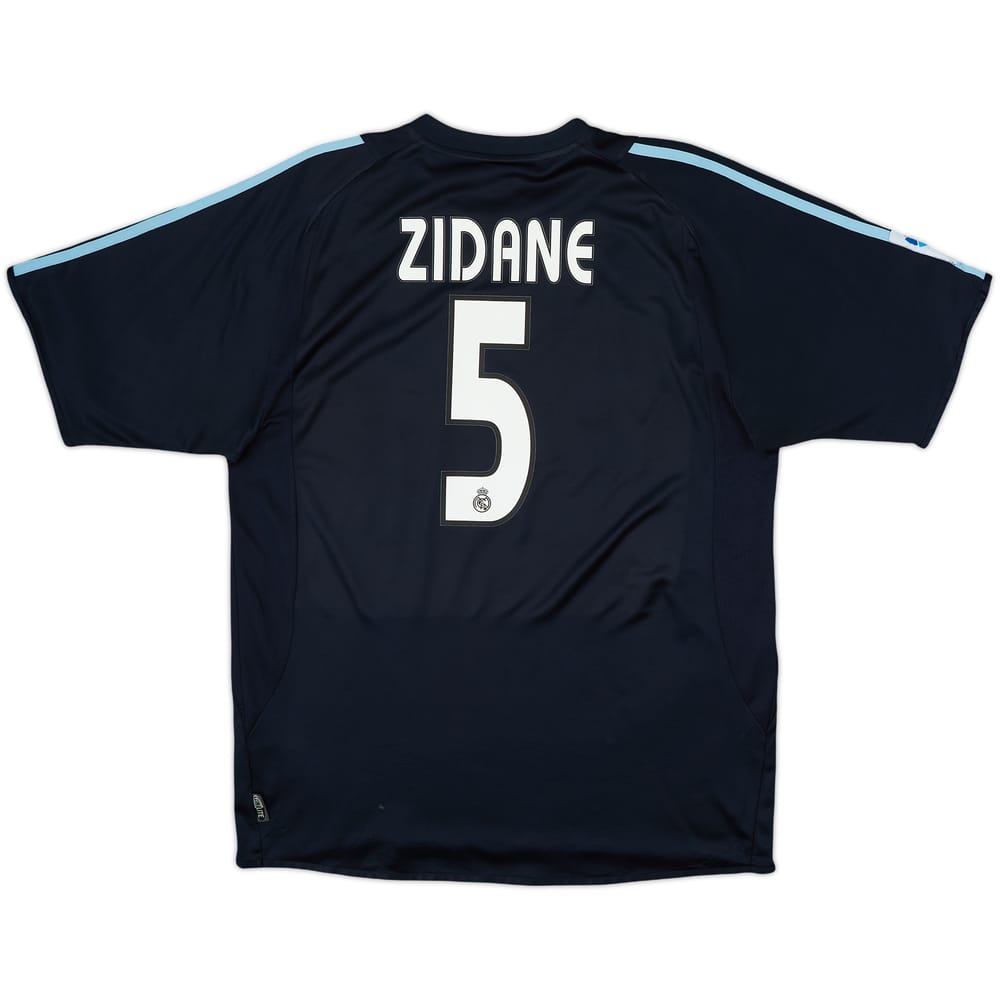 2003-04 Real Madrid Away Shirt Zidane #5 - 6/10 - (L)