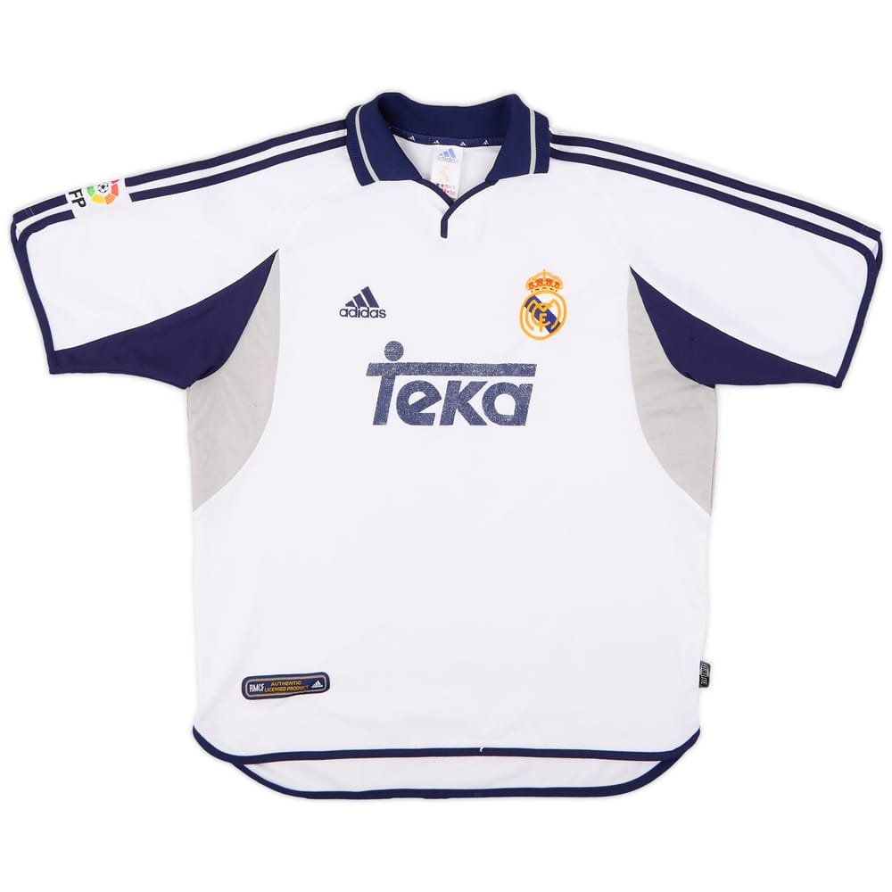 2000-01 Real Madrid Home Shirt - 5/10 - (M)