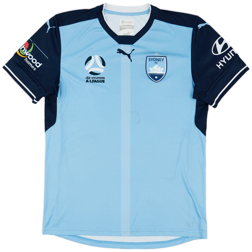 2017-18 Sydney FC Home Shirt - 7/10 - (L)