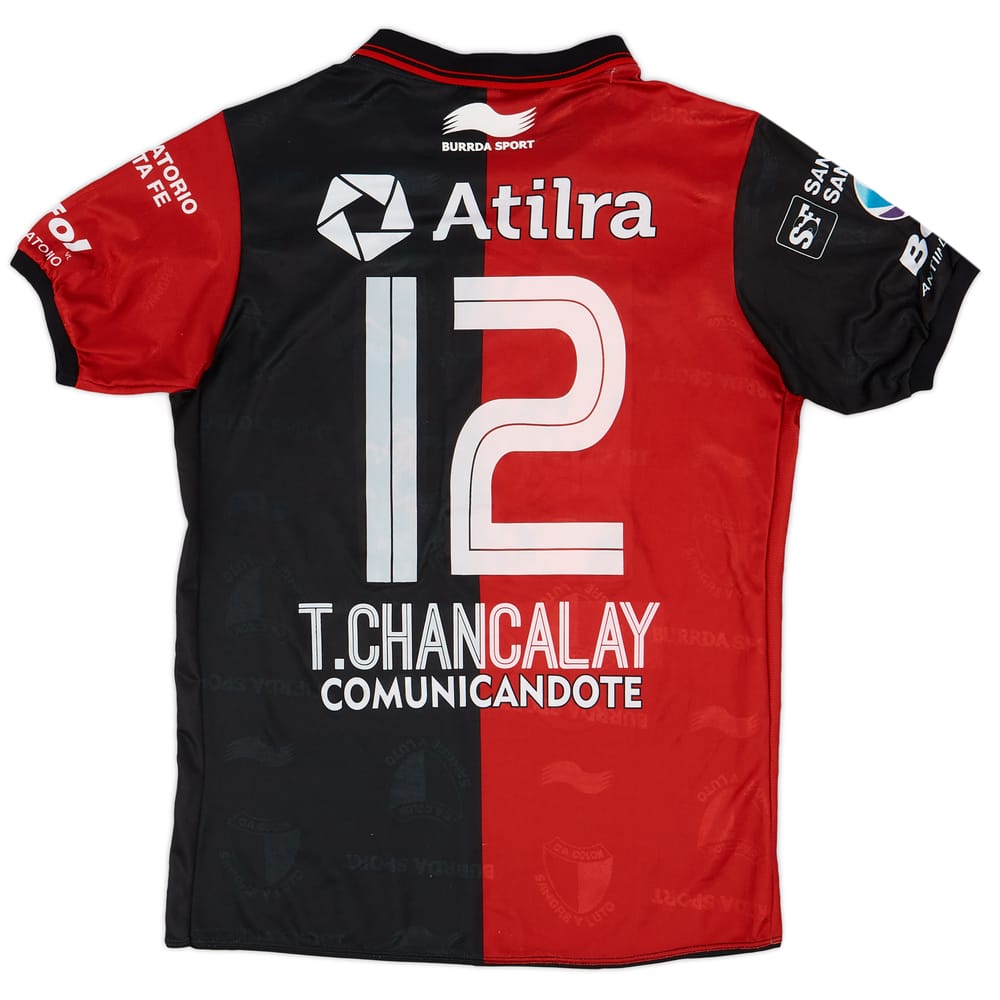 2018-19 Colón de Santa Fe Home Shirt T. Chancalay #12 - 9/10 - (M)