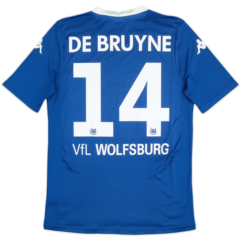 2014-15 Wolfsburg Third Shirt De Bruyne #14 - 6/10 - (S)