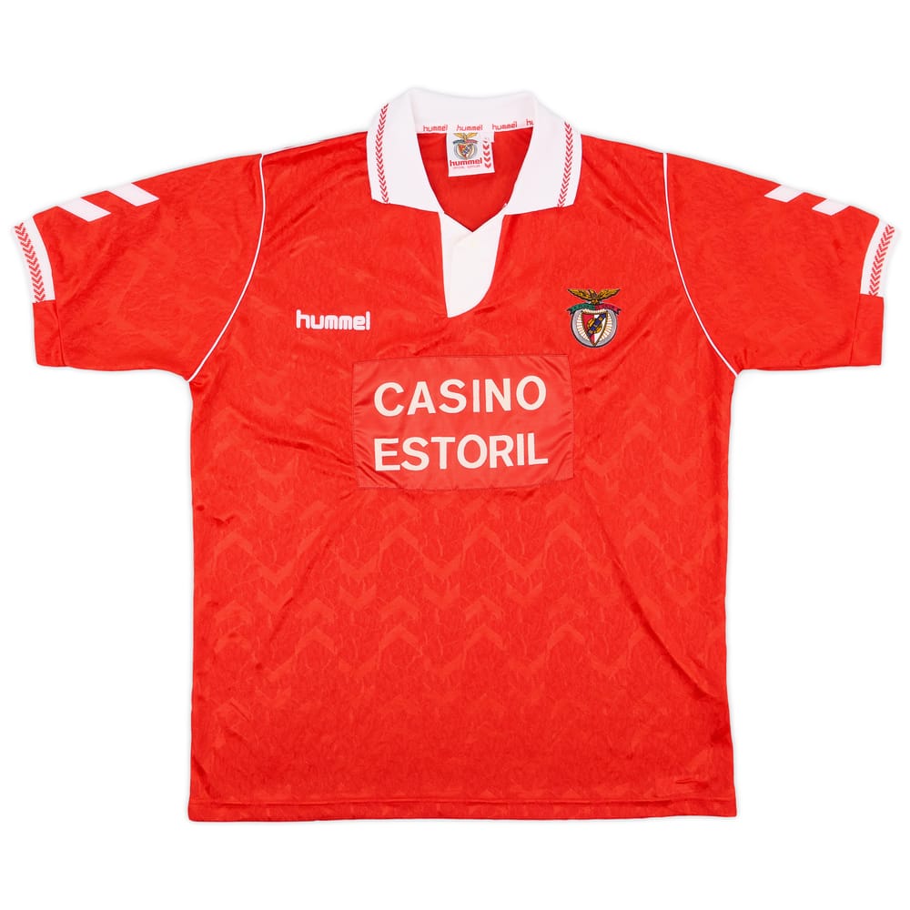 1992-93 Benfica Match Issue Home Shirt #11 (Isaías)