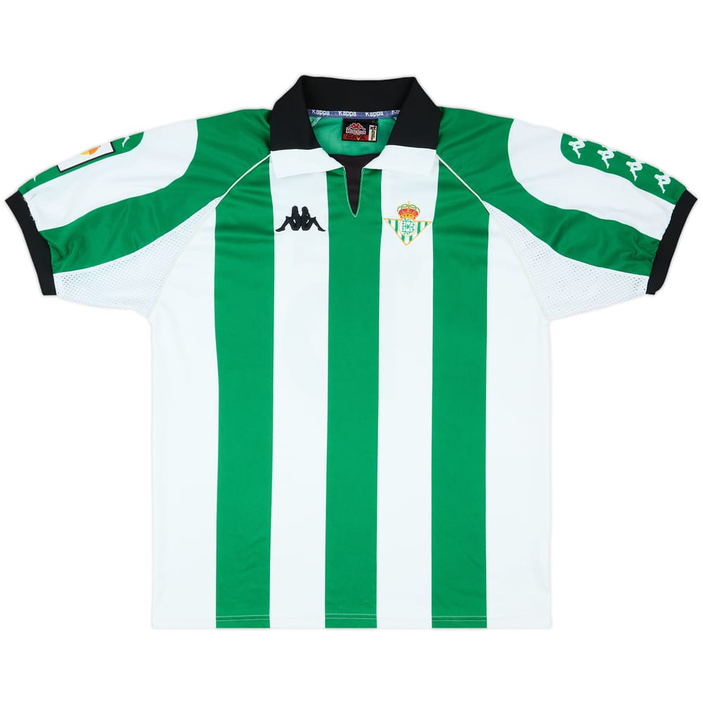 1998-99 Real Betis Match Issue Home Shirt Ito #15
