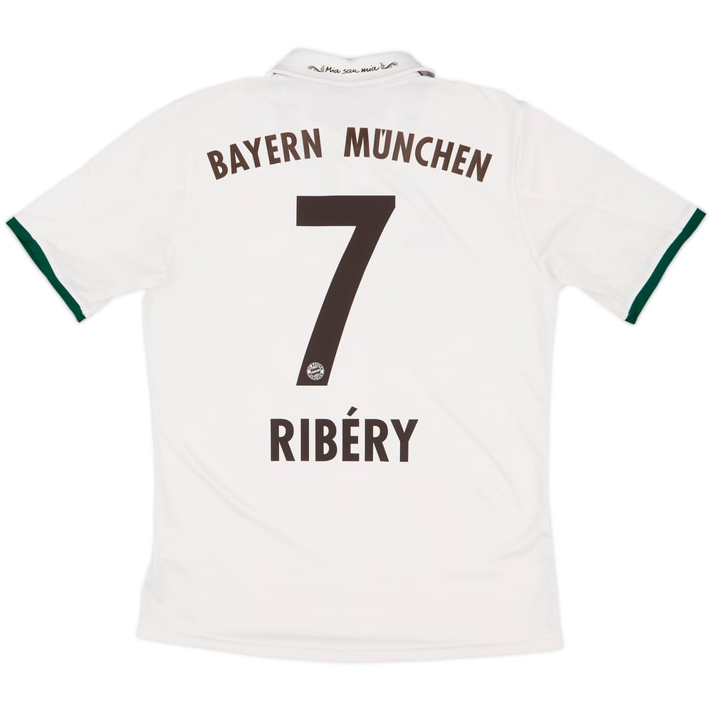 2013-14 Bayern Munich Away Shirt Ribery #7 - 8/10 - (XL.Boys)