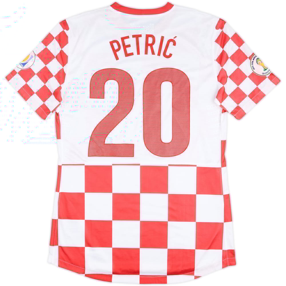 2012-13 Croatia Player Issue Home Shirt Petric #20 - 8/10 - (L)