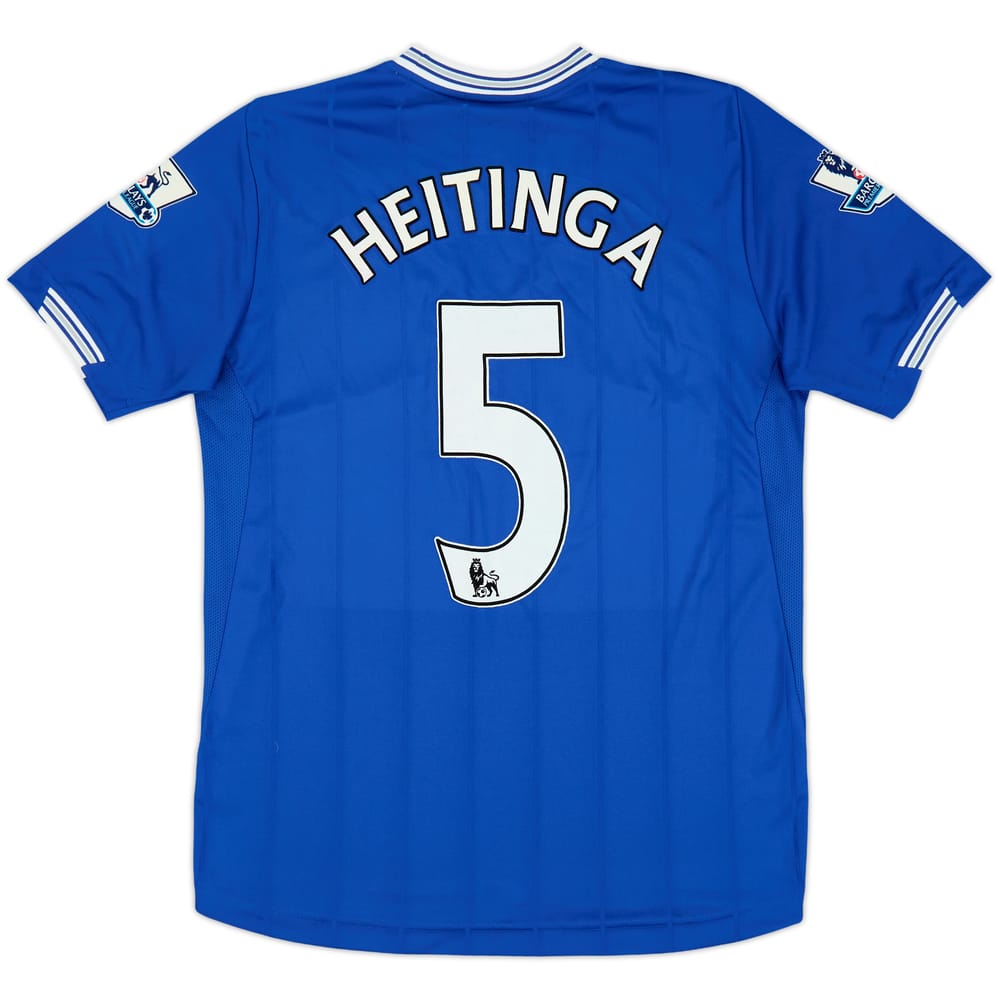 2009-10 Everton Home Shirt Heitinga #5 - 8/10 - (M)