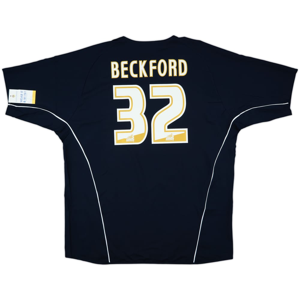 2005-06 Leeds United Away Shirt Beckford #32 (XL)