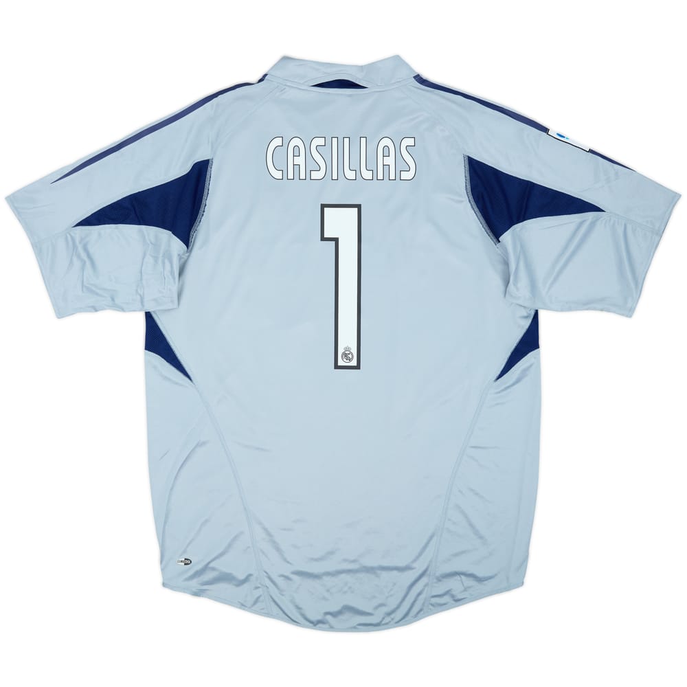 2004-05 Real Madrid GK S/S Shirt Casillas #1 (L)