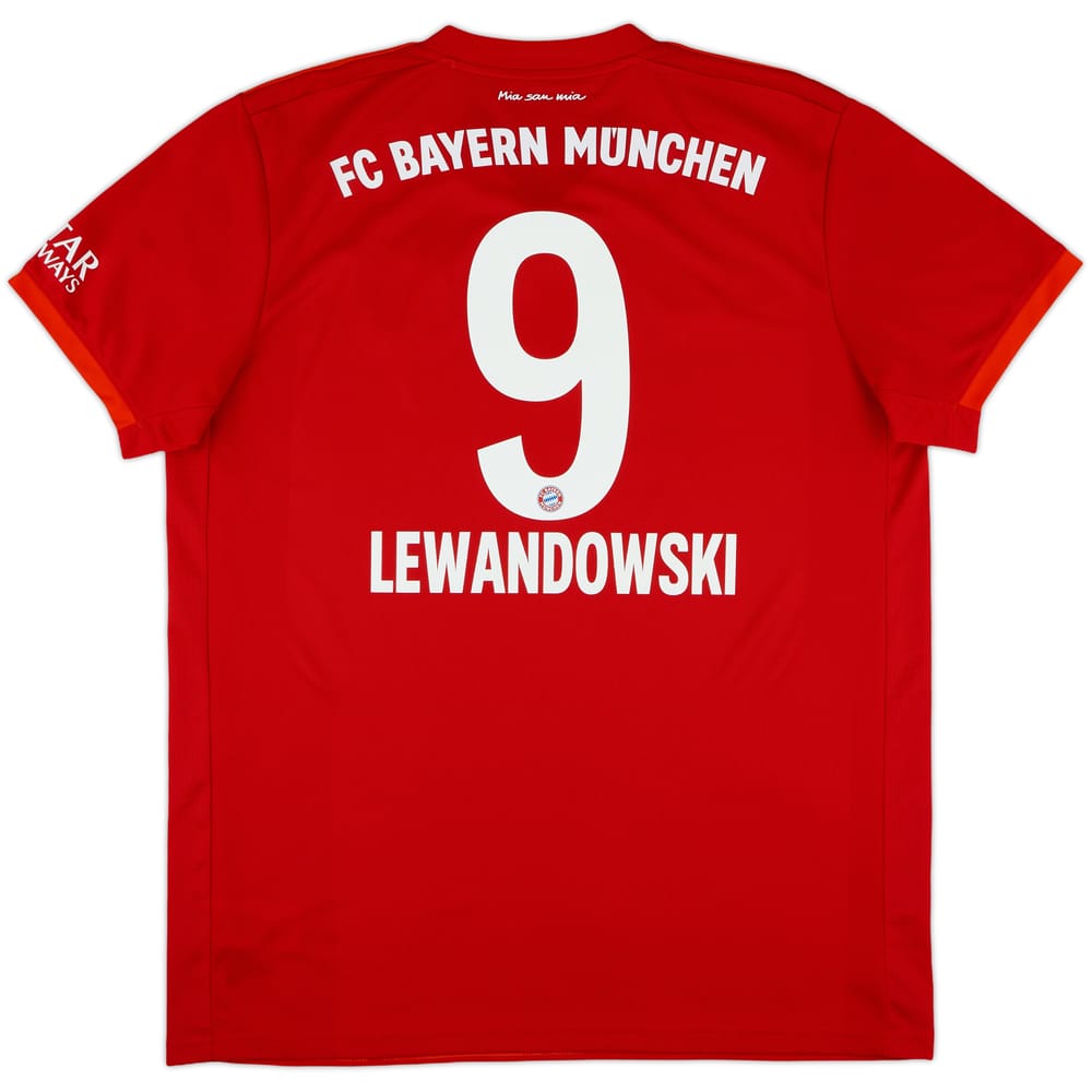 2019-20 Bayern Munich Home Shirt Lewandowski #9 - 10/10 - (XL)