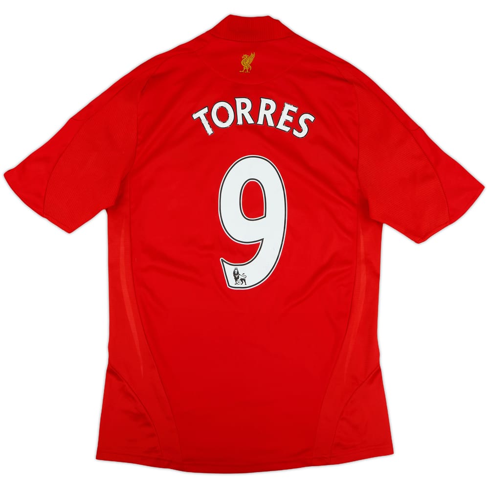 2008-10 Liverpool Home Shirt Torres #9 - 7/10 - (S)