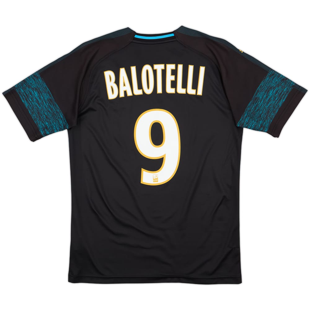 2018-19 Olympique Marseille Away Shirt Balotelli #9 - 9/10 - (S)