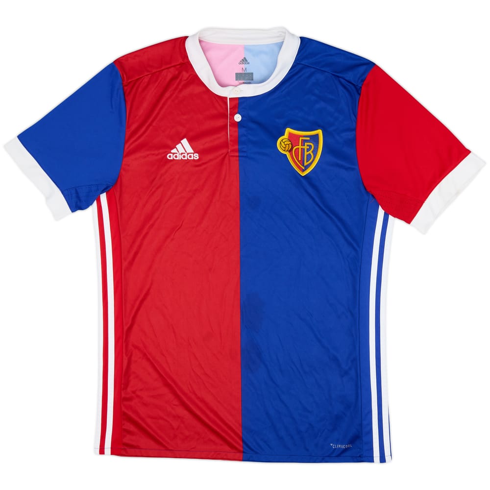 2017-18 FC Basel Home Shirt - 8/10 - (M)
