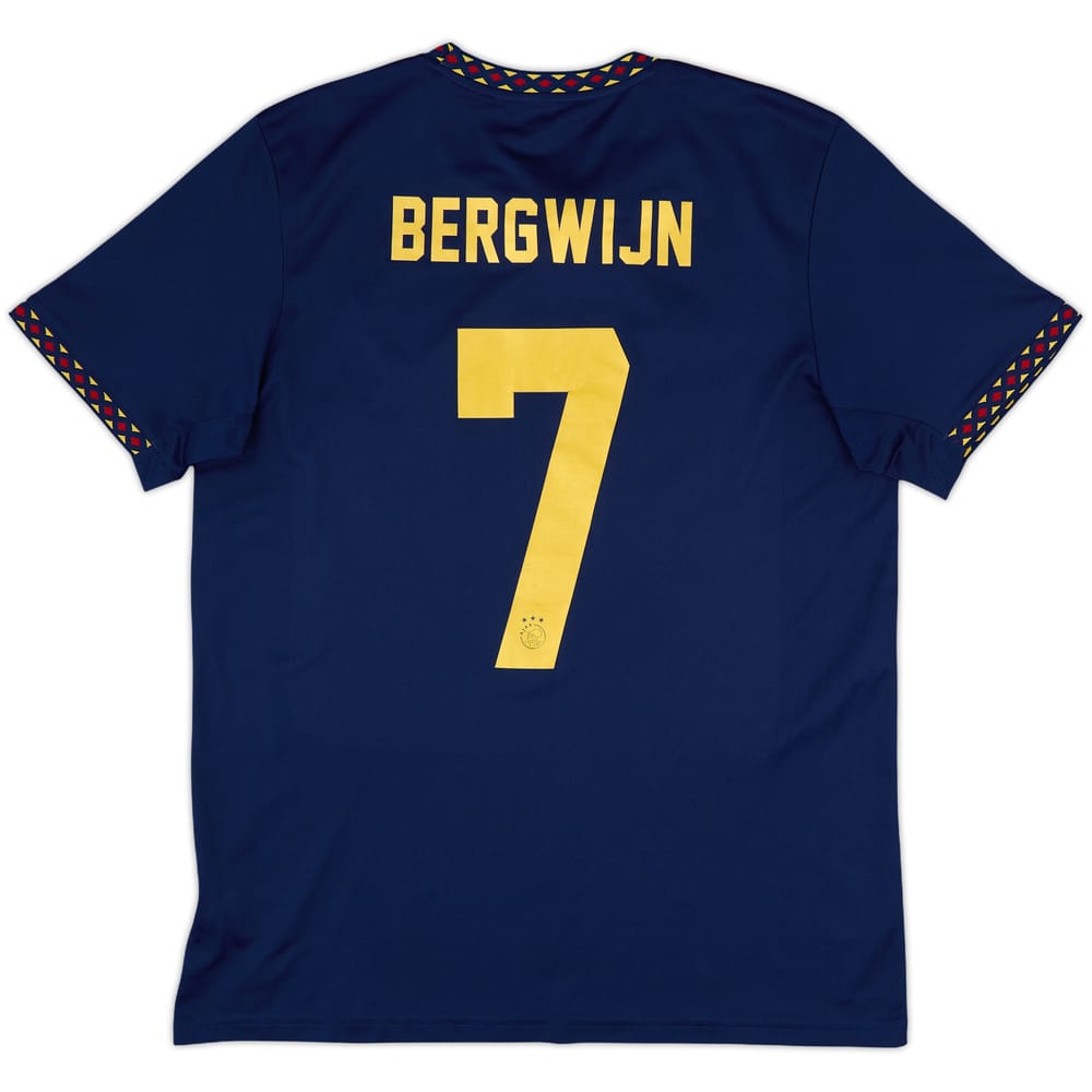 2022-23 Ajax Away Shirt Bergwijn #7 - 9/10 - (L)