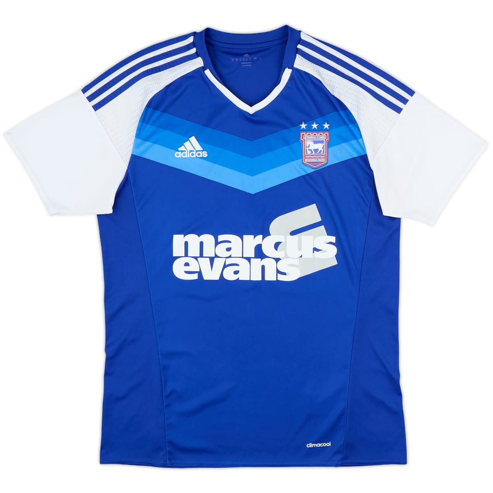 2016-17 Ipswich Home Shirt - 9/10 - (M)
