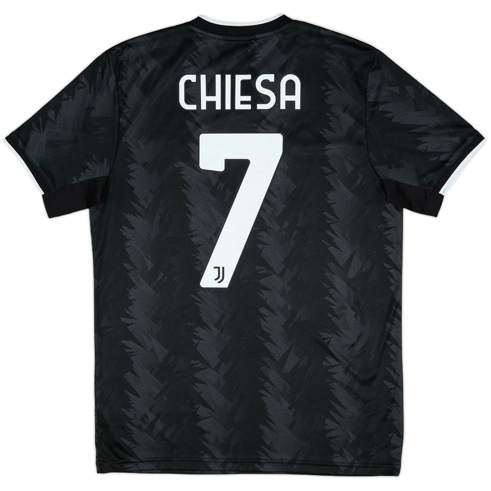 2022-23 Juventus Away Shirt Chiesa #7 - 10/10 - (M)