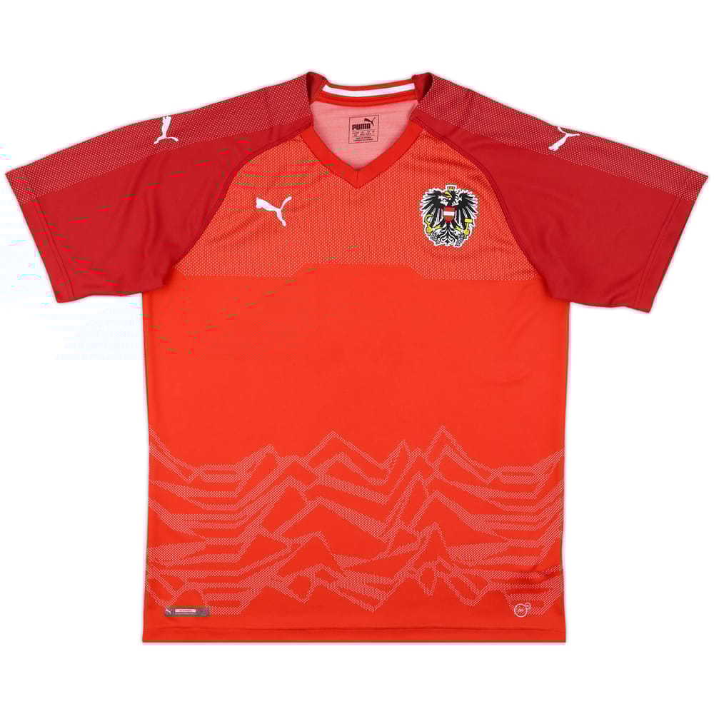 2018-19 Austria Home Shirt - 9/10 - (L)