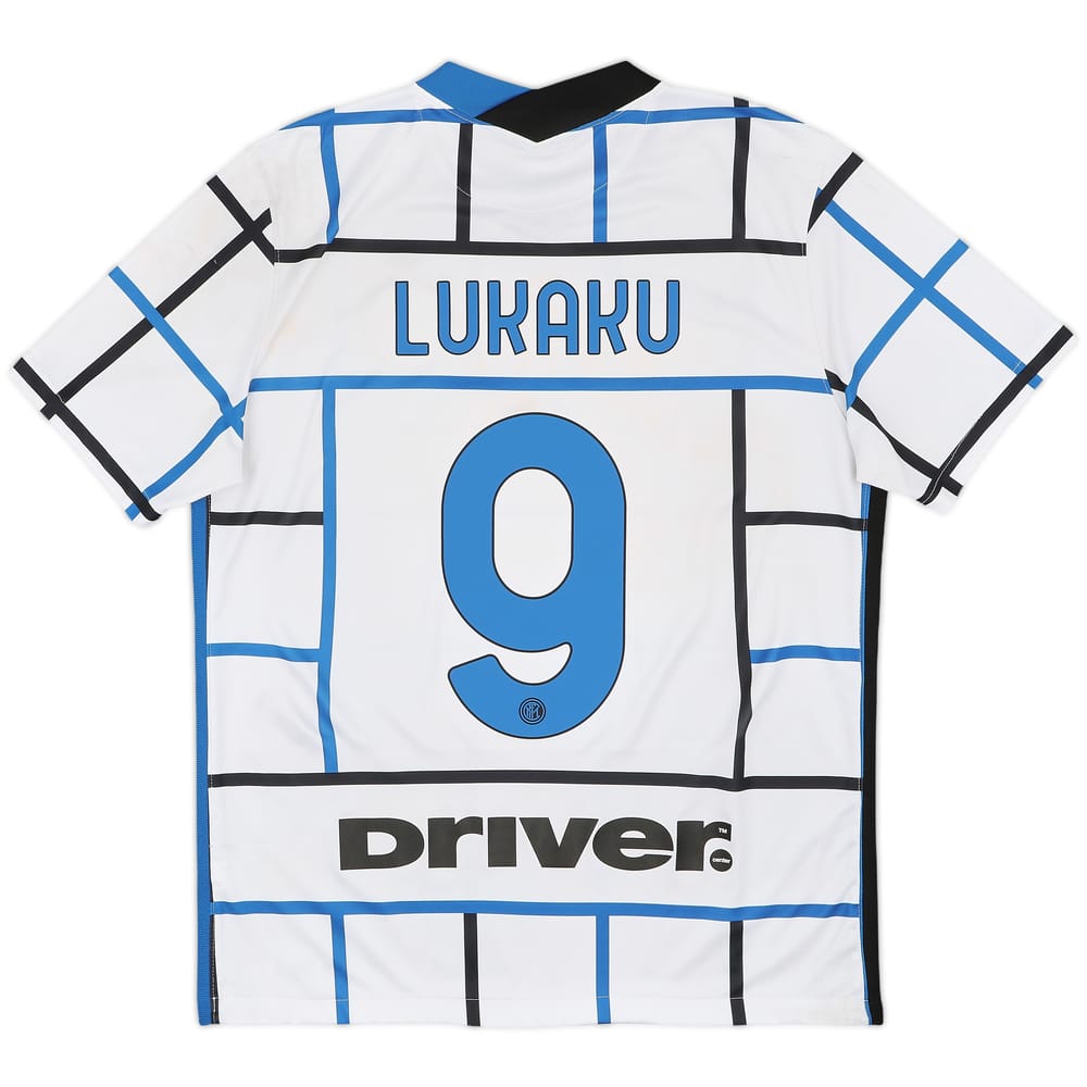 2020-21 Inter Milan Away Shirt Lukaku #9 - 7/10 - (L)