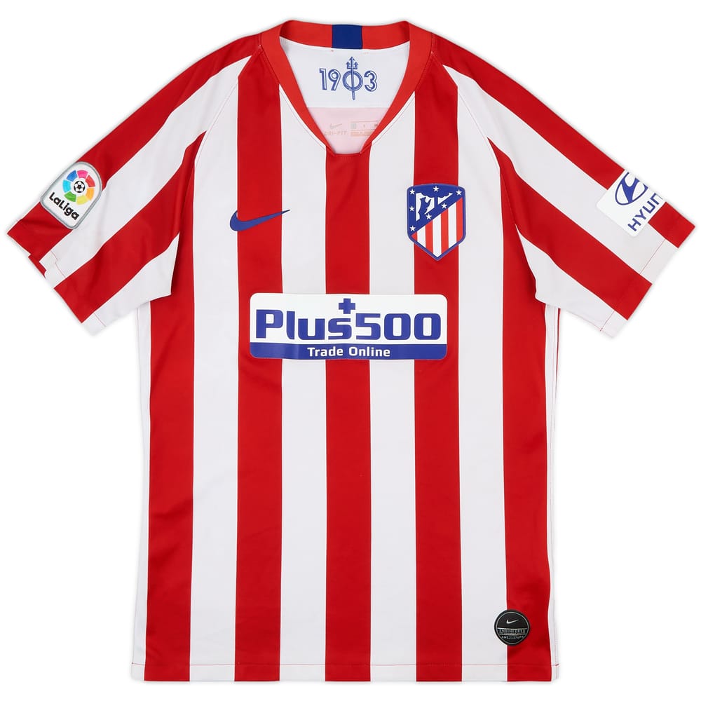 2019-20 Atletico Madrid Home Shirt - 5/10 - (S)