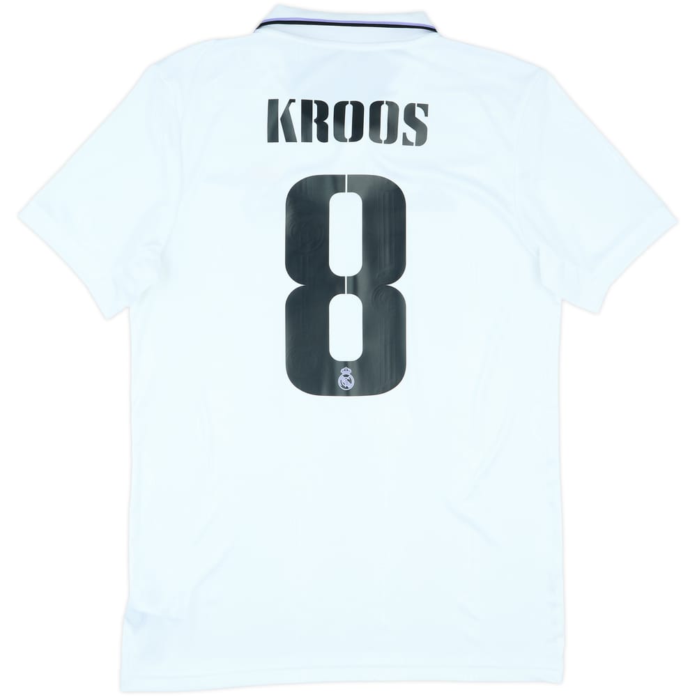 2022-23 Real Madrid Home Shirt Kroos #8 - 9/10 - (M)