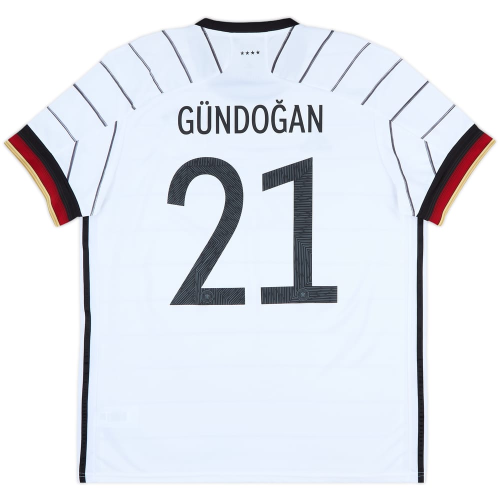 2020-21 Germany Home Shirt Gundogan #21 - 10/10 - (XL)