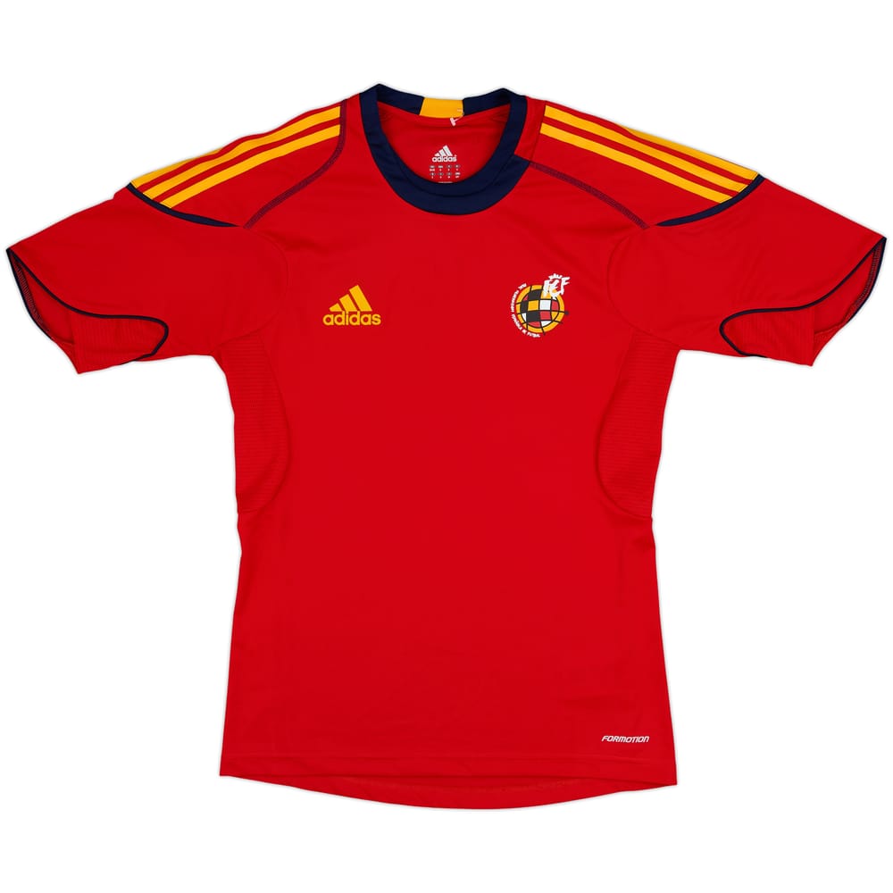 2009-10 Spain adidas Formotion Training Shirt - 10/10 - (S)
