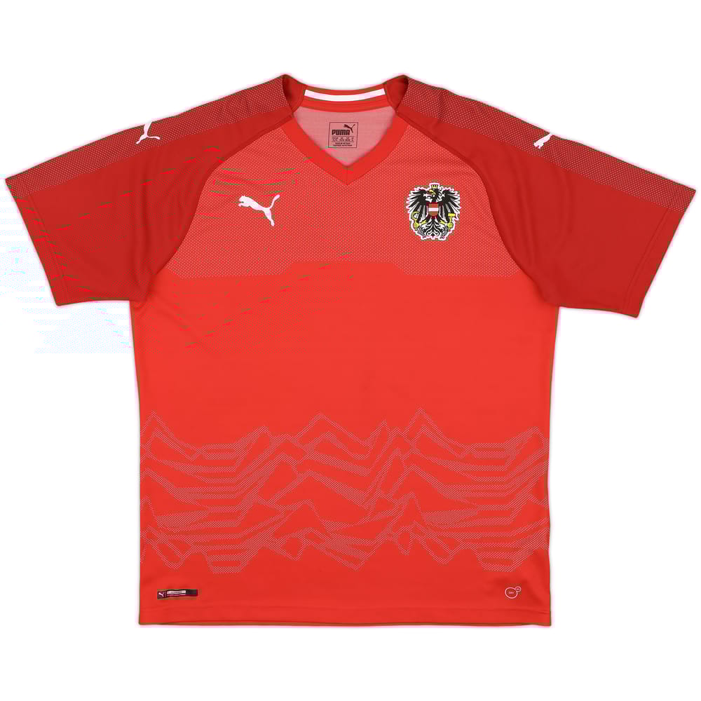 2018-19 Austria Home Shirt - 8/10 - (XL)