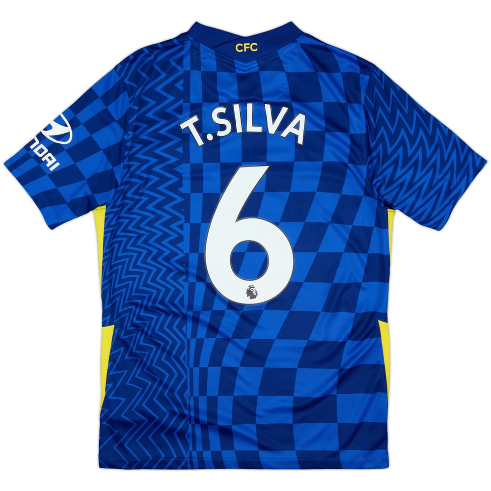 2021-22 Chelsea Home Shirt T.Silva #6 - 10/10 - (M)