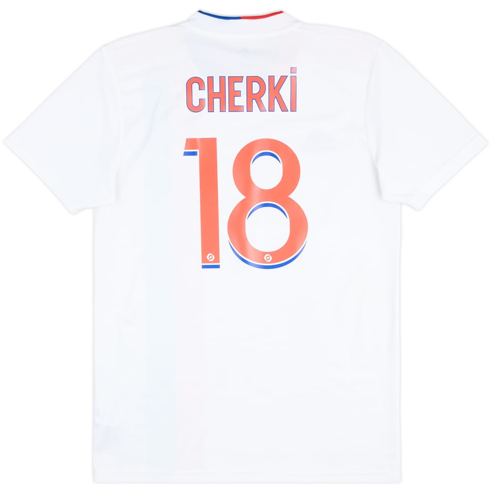2021-22 Lyon Home Shirt Cherki #18 - 6/10 - (S)