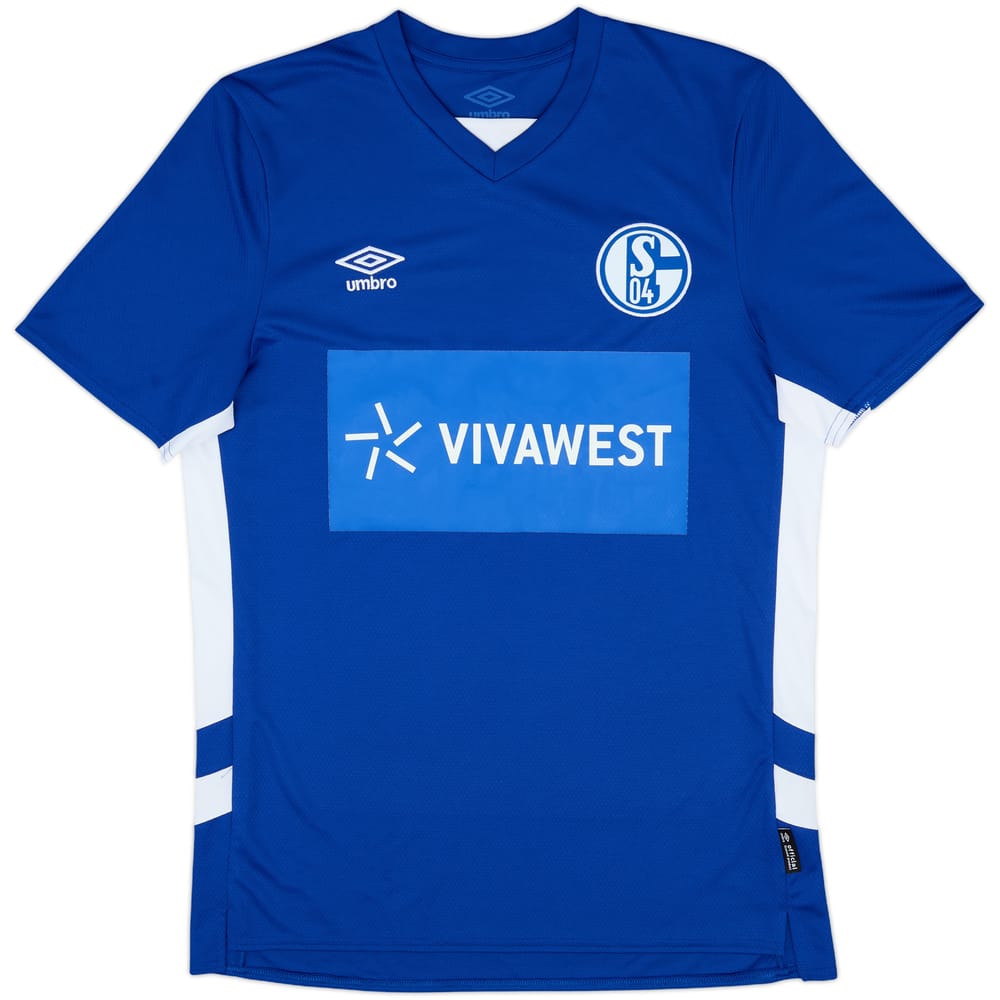 2021-22 Schalke Home Shirt - 10/10 - (L)