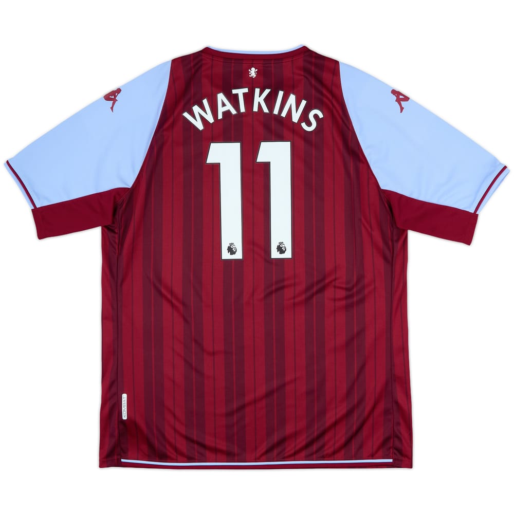 2021-22 Aston Villa Home Shirt Watkins #11 - 8/10 - (XXL)