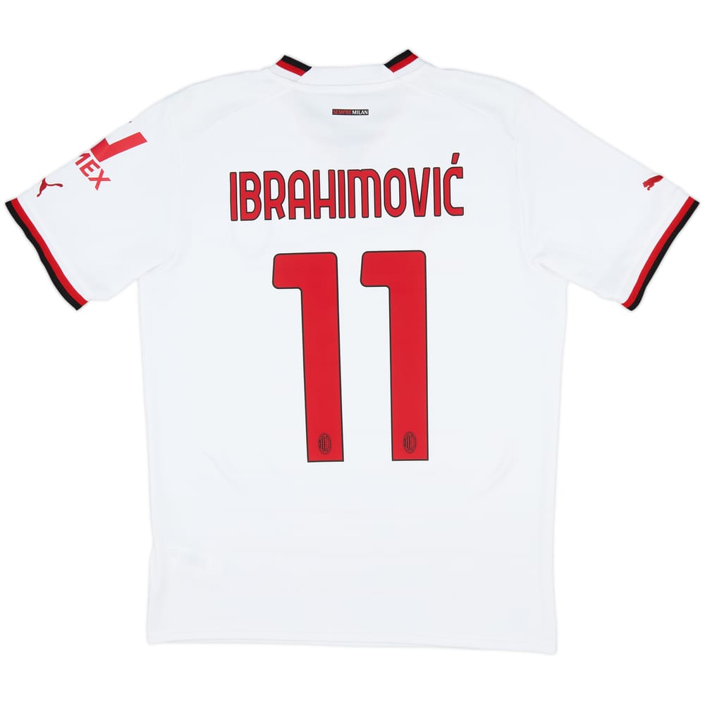 2022-23 AC Milan Away Shirt Ibrahimovic #11 - 8/10 - (M)