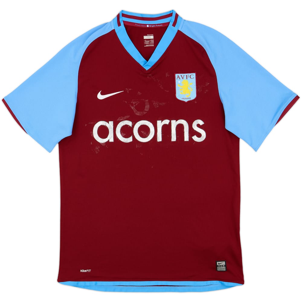 2008-09 Aston Villa Home Shirt - 4/10 - (S)