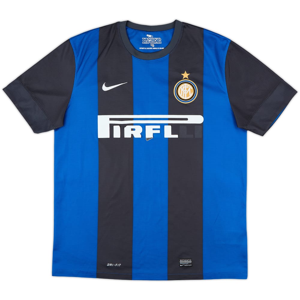 2012-13 Inter Milan Home Shirt - 4/10 - (L)