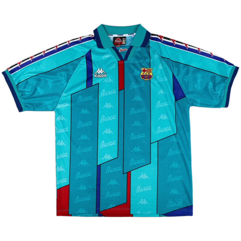 1995-97 Barcelona Away Shirt - 9/10 - (XL)