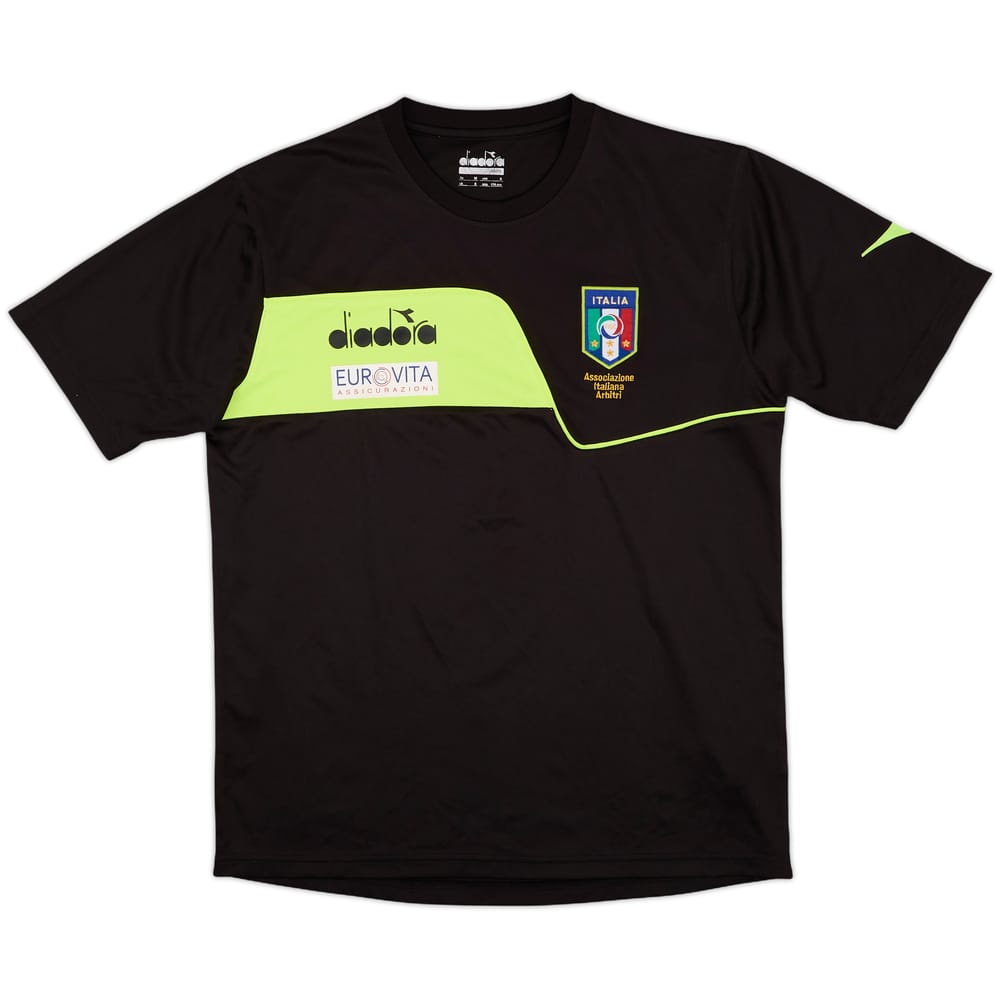 2018-19 Italy Diadora Referee Shirt - 9/10 - (S)